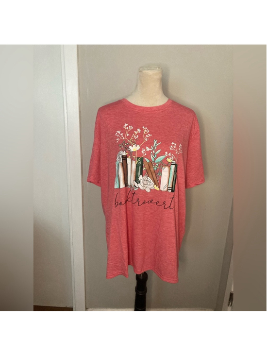 Source Unknown Tops - Graphic Booklover Tee Shirt Size XXL